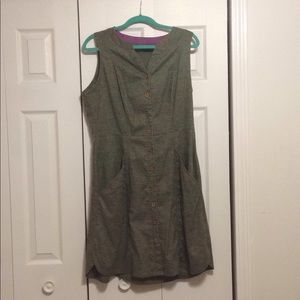 Prana Buttondown Dress, size Large